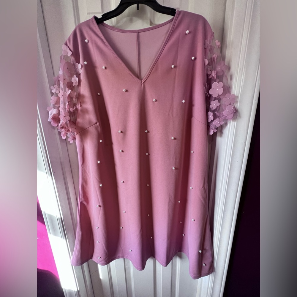 SHEIN butterfly dress